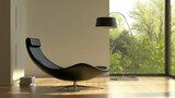 Modern minimalist interior with b  9EE3F