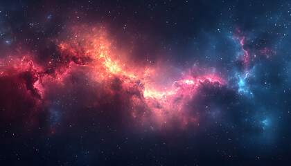 Wall Mural - abstract space background