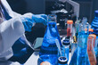 © Ketnapa - Scientist pipetting medical samples into microplate in laboratory