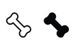 © Firman - Bone icon. for mobile concept and web design. vector illustration