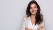 © WS Studio 1985 - Confident Businesswoman Smiling in Professional Studio Portrait