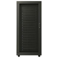 Poster - Secure Server Rack Data Center Storage System High Tech Network Technology