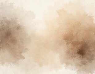 Poster - Light beige brown watercolor texture for design. Seamless abstract background. High resolution oil painted artwork. Blank space for text, textures design art work, for skin product. Artistic backdrop.
