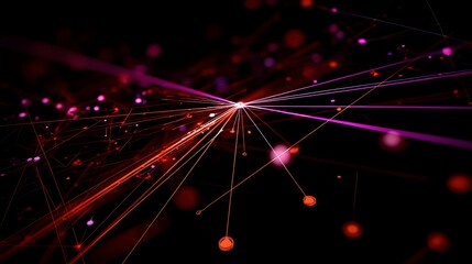 Poster - Network nodes converging with fiery connectivity