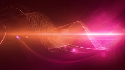 Poster - Abstract waves with light and gradients