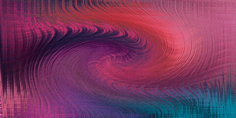 Fototapete - Abstract swirling texture in pink purple and teal