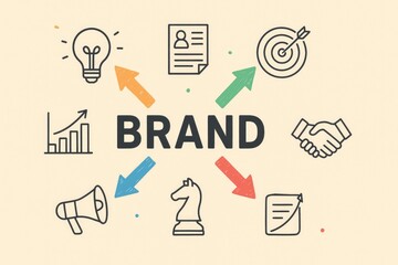 Poster - Brand building strategy growth marketing success