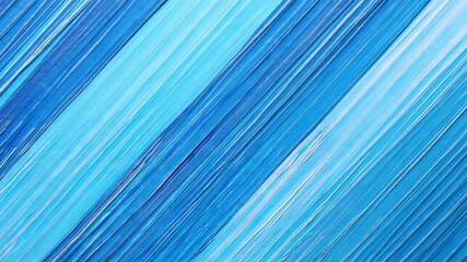 Poster - Abstract blue textured background with diagonal paint strokes for creative design