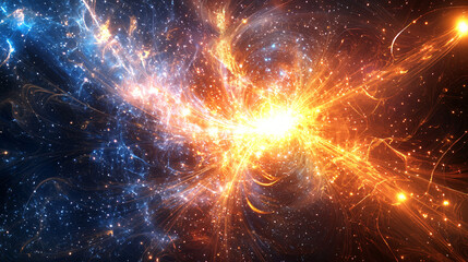 Poster - Stunning nebula filled with countless stars & cosmic dust creating a rich and colorful space scene.