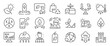 © antto - green startup icon set. It included business, eco, carbon offset, urban farming and more icons. Editable Vector Stroke.