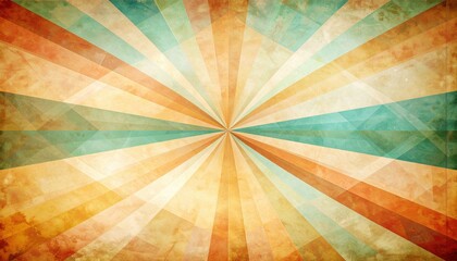 Poster - Radiant color burst graphic design abstract artwork vivid patterns digital canvas aesthetic viewpoint creative inspiration
