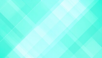 Poster - Dynamic abstract patterns in aqua shades digital art modern design minimalist environment wide-angle view visual concept