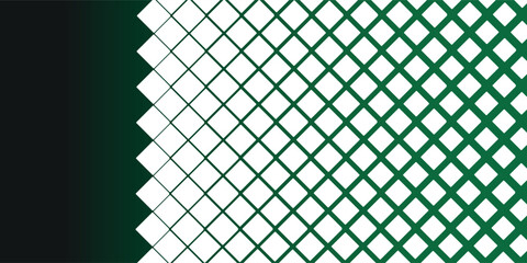 Poster - Modern geometric futuristic background for banner or presentation or greeting card with green gradient square background