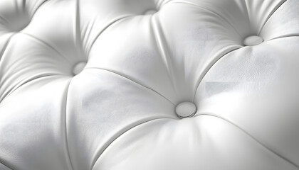 Poster - white leather background luxury background