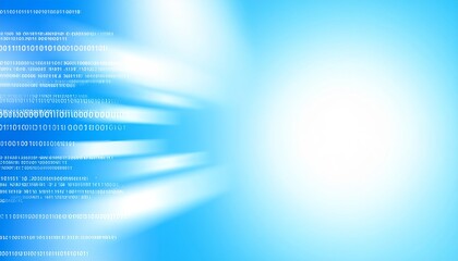 - business, abstract blue background, blur computer code