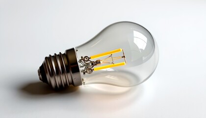 Poster - a light bulb on the side shows idea and concept for future thinking