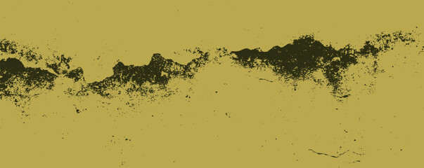 Poster - Natural texture of earthy tones with dark elements creating an abstract landscape of subtle contrasts and depth