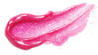 © HavingFunShop - Smudge of lip gloss with glitter on white background, realistic cosmetic texture png