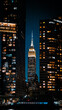 © Alvaro Ardisana - New york city at night, panoramic views of NYC, new york city from manhattan bridge
