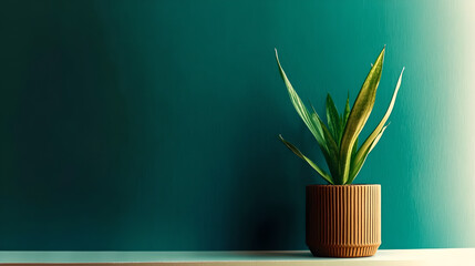 Poster - The background image has simple color tones, clean and creative backgrounds, and replication space