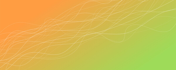 Poster - Abstract gradient background with wave beams