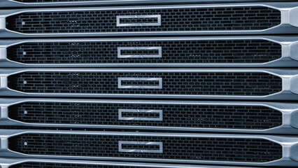 Poster - Server racks for big data and internet communications
