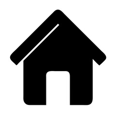 Poster - Symbol Representing a House, Often Used in Digital Interfaces and Home Pages