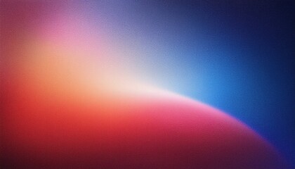 Leinwandbilder - vivid abstract gradient wave with smooth blue, red, and violet light transitions on textured fabric surface for web design, app background, branding, or modern digital art composition

