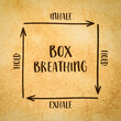 © MarekPhotoDesign.com - Box or square breathing - a simple but powerful breathwork technique that involves four equal parts: inhale, hold, exhale, hold.