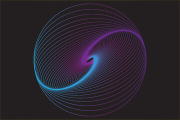 Poster - geometric circle abstract color background and wallpaper.vectors eps 10
