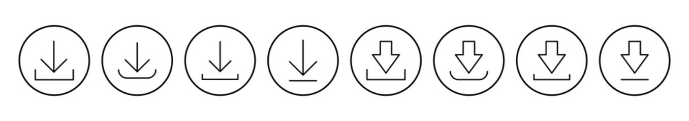 Aufkleber - Download icon vector. Download vector icon
