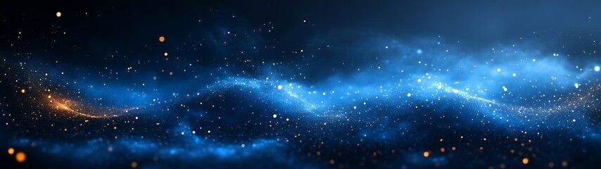 Poster - Abstract cosmic nebula