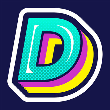 Colorful Comic Alphabet