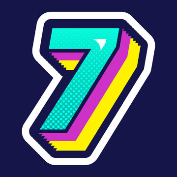 Colorful Comic Alphabet