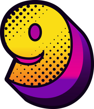 Colorful Comic Alphabet