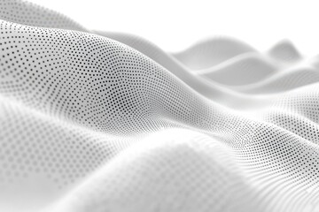 Poster - Futuristic abstract representation of big data with white textured background in a seamless design, Big data futuristic abstract white background Seamless