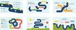 © rozikan - Tech Product Launch Roadmap Infographic