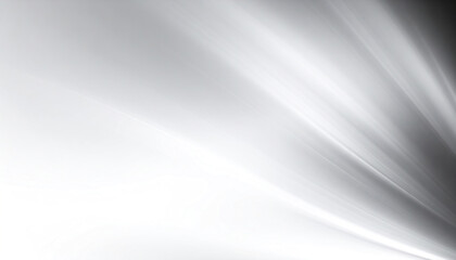Poster - Smooth texture with soft gradients in black and white, creating serene atmosphere