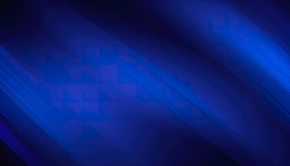 Poster - Smooth dark blue background with textured pattern and flowing lines creates calming atmosphere