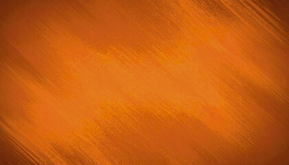 Poster - Bright orange background with smooth texture and subtle brush strokes