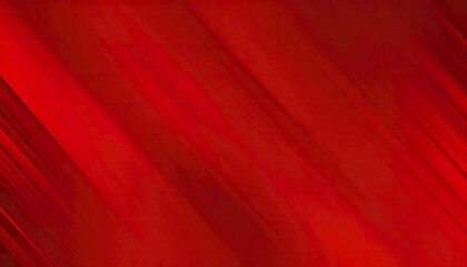 Poster - Vibrant dark red background with smooth texture and dynamic lines creating depth and movement
