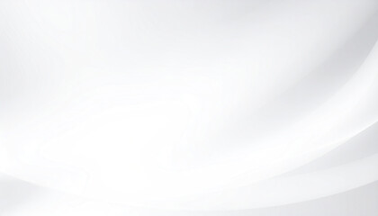 Poster - smooth, white background with subtle curves creates serene and modern atmosphere