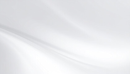 Poster - Smooth white fabric with gentle curves and soft texture, creating elegant backdrop
