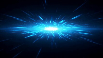 Wall Mural - Abstract cosmic burst of light