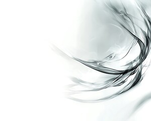 Aufkleber - Abstract design with flowing shapes