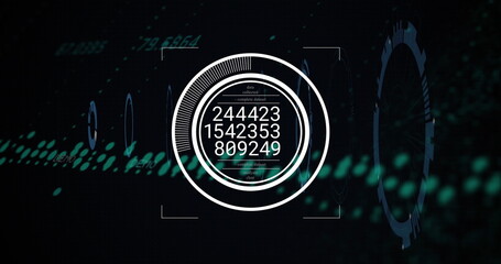Poster - image of data processing over scope scanning