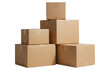 © Sajal.savar - Stack of Brown Carton Boxes Cut Out, Transport and Warehouse Image.