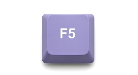 Poster - F5 Key on a Keyboard, Refresh Button Concept