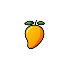 Poster - Delightful Mango Fruit Design Perfect for Branding Logos Icons and Tropical Designs