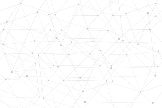 Abstract technology dot and line connection digital hi tech design concept background. Space for text. Vector illustration
